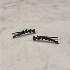 Stella & Dot Pave Ear Climbers